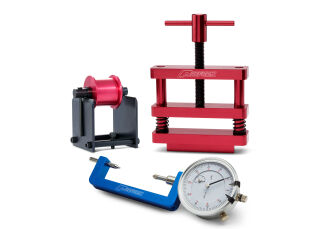 Connecting Rods Rod vises, splitting fixtures, and balancing scale fixtures.