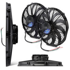 Universal Brushless Motor Fans Our highest-output radiator fans &mdash; more air, lower amp draw, and longer life than brushed motors.