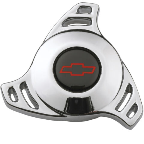 Carburetor Air Cleaner Center Nut; Small High Tech Style; Bowtie Center;&nbsp;Chrome