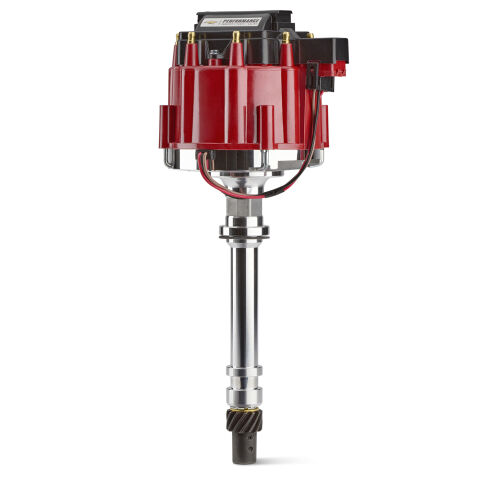 HEI Distributor; SBC/BBC V8 ; Melonized Gear; Vac. Adv. Locked Out; Red Cap