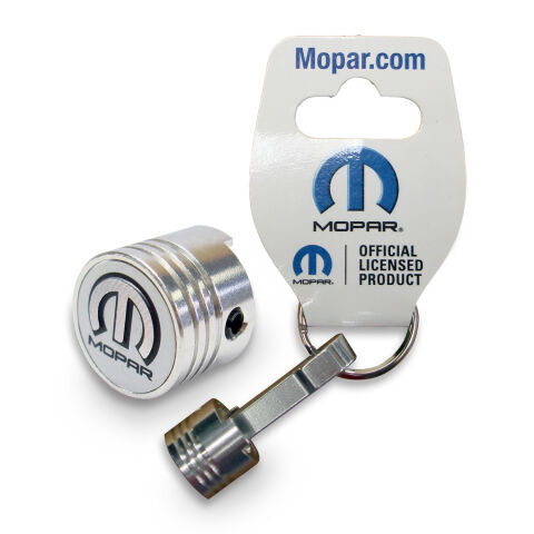 Keychain; Mopar Logo; Piston and Connecting Rod; One Bag Containing 10&nbsp;Pcs.