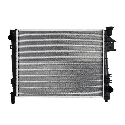 OEM Style Radiator; Exact Fit; Aluminum; Plastic; Dodge