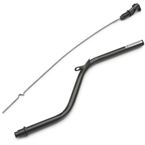 Transmission Dipstick Kit; Locking; Ford C4 Automatic Trans; Case Fill;&nbsp;Black