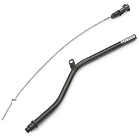 Transmission Dipstick Kit; Locking; Ford C6 Big Block Auto Transmission;&nbsp;Black
