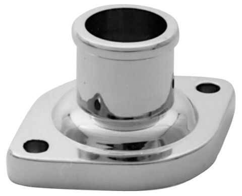 Water Neck; Chrome; O-Ring Style; For Chevy&nbsp;V8