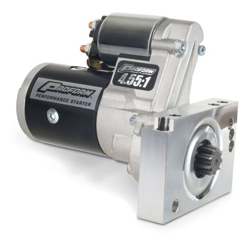 High-Torque Starter; 4.55 to 1 Gear Reduction; 1.6KW; Fits Chevy V8-V6 Engines