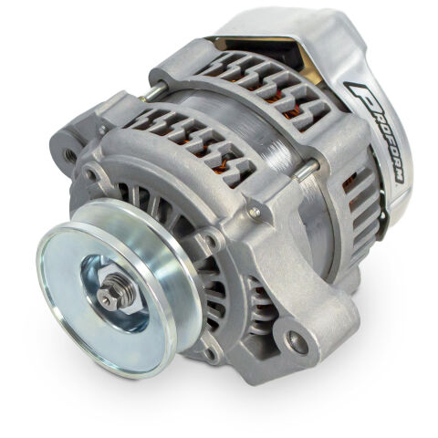 LIGHTNING BOLT ALTERNATOR, NATURAL, UNIVERSAL, 12 VOLT, 1-WIRE, 100&nbsp;AMPS