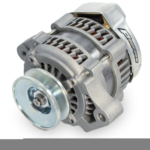 LIGHTNING BOLT ALTERNATOR, NATURAL, UNIVERSAL, 12 VOLT, 1-WIRE, 100&nbsp;AMPS