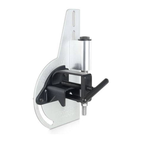 Tubing and Pipe Notching Tool; 0-45 Degree Range; 1 Degree Increments; Aluminum