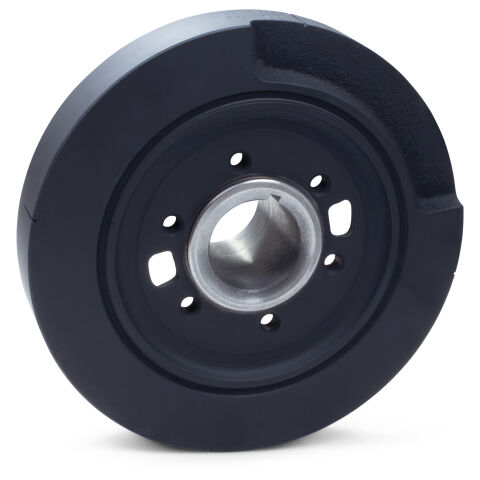 Engine Harmonic Balancer; Fits Dodge/Chrysler; 360/5.9 Liter; 1994-03; No&nbsp;Pulley