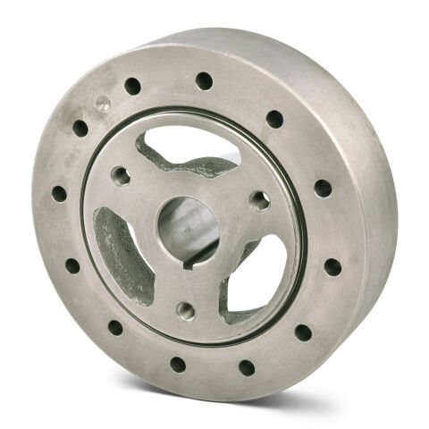 Engine Harmonic Balancer; Fits SB Chevy Engines; 6-3/4 Inch; Internally Balanced