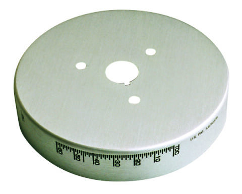 Engine Harmonic Balancer Cover; For SB Chevy using 6-3/4 In. Damper; Billet&nbsp;Look