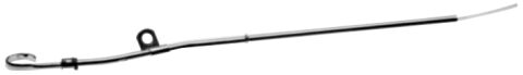 Engine Oil Pan Dipstick and Tube Kit; Chrome; Steel; Fits Ford 351C Engines