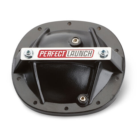 Differential Cover; 'Perfect Launch' Model; Fits GM 7.5; Aluminum;&nbsp;Black