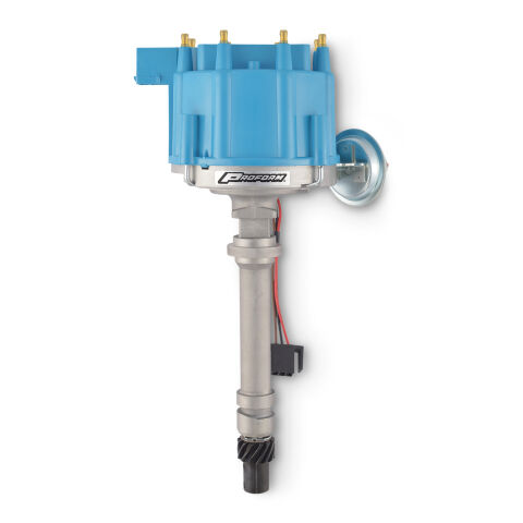 HEI Distributor; Hi-Performance; Built-In Coil; Blue Cap; Chevy V8 Engines&nbsp;55-82