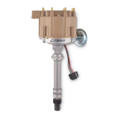 HEI Distributor; Hi-Performance; Built-In Coil; Tan Cap; Chevy V8 Engines 55-82