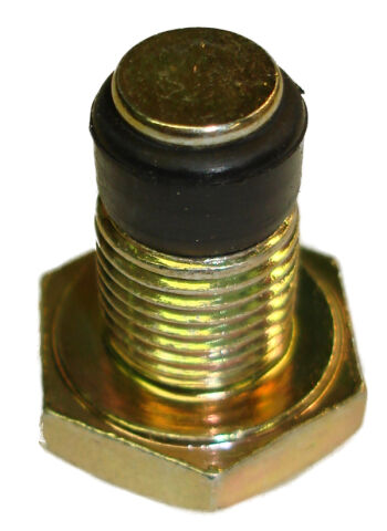 Engine Oil Pan Drain Plug; 'No-Mess' Model; 12-20 Thread; Sold&nbsp;Each