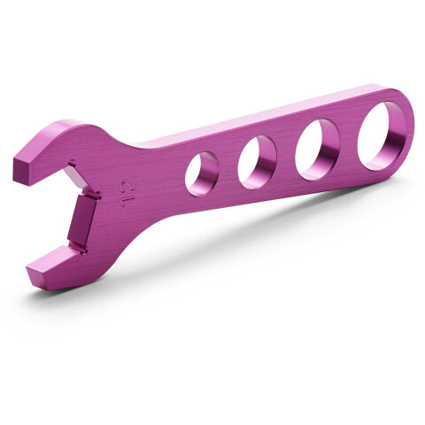 Aluminum AN Hex Wrench For -12AN; 1-1/4 Inch Fittings; Red Anodized; Sold&nbsp;Each
