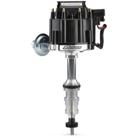 HEI Distributor; Street/Strip; Built-In Coil; Blk Cap; Fits Ford FE V8 Engines