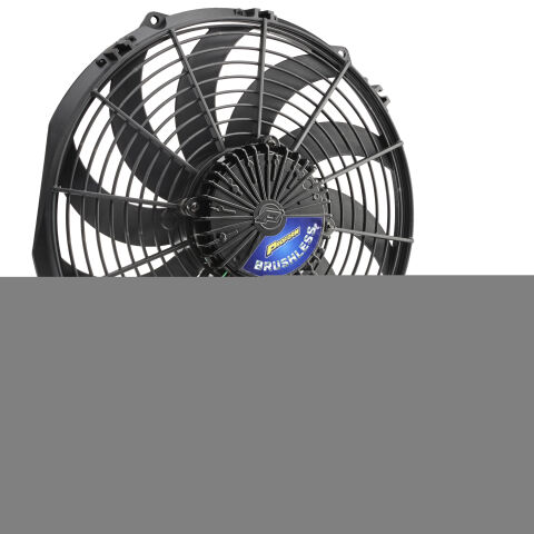 Brushless Electric Radiator Fan; Universal; 12 Volt; 12 Inch; Pusher; 1930&nbsp;CFM