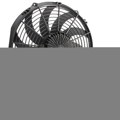 Brushless Electric Radiator Fan; Universal; 12 Volt; 10 Inch; Pusher; 1020&nbsp;CFM