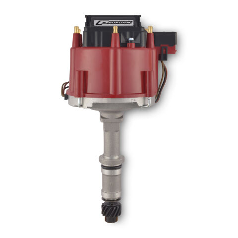 HEI Distributor; Street/Strip; Built-In Coil; Red Cap; Buick Even Fire V6 Engine