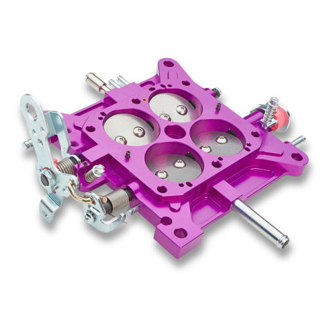 Carburetor Throttle Base Plate; 4150 Model; 650/700/750/800 CFM Mech. Sec.&nbsp;Carb