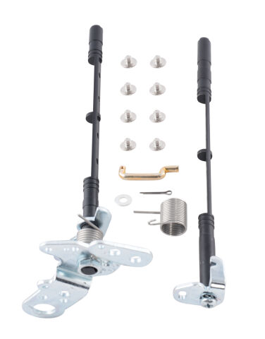 Engine Carburetor Throttle Shaft Conversion Kit; For 4150/4160/4150HP&nbsp;Carbs