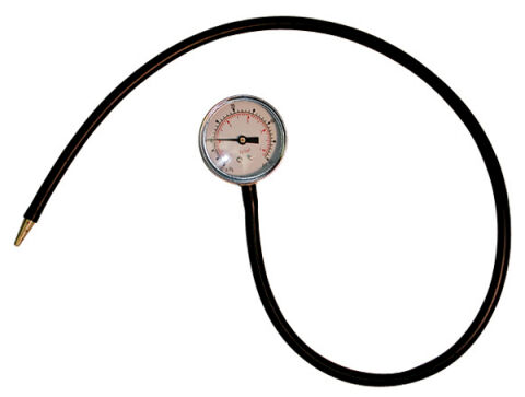 Vacuum Pressure Testing Gauge; Range 30 In. hg to 60 lbs. Pressure; 2-5/8&nbsp;Dial