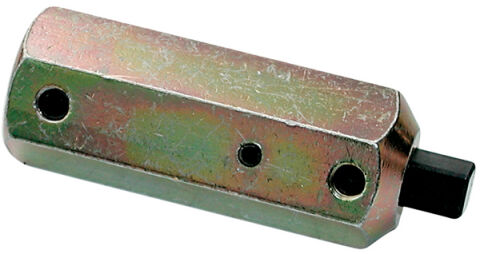 Pipe Plug Removal Tool; 1/2 Inch Drive Impact Socket with 1/4 Inch Steel&nbsp;Bit