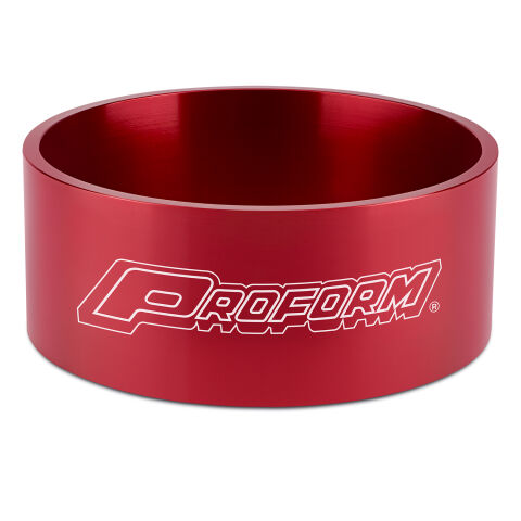 Engine Piston Ring Compressor; Tapered; Fits 4.280 Inch Piston Bore; Red&nbsp;Finish