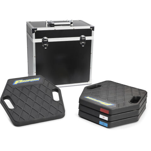 Go-Kart Scale System; Wireless; 1,200LB Capacity; 300LB/Pad; 4 Pads; Hard&nbsp;Case