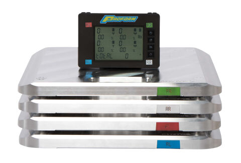 Billet Aluminum Vehicle Scale; Wireless; 7,000LB Total Capacity; Hard Case&nbsp;Incld