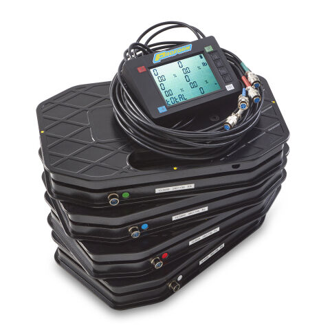 5000 lbs Wired Vehicle Scale System with Padded Hardshell&nbsp;Case