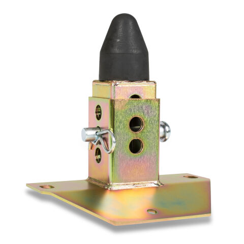 Adjustable Pinion Snubber; Fits Ford Mustang 1985 to 1993; Gold Iridite&nbsp;Finish