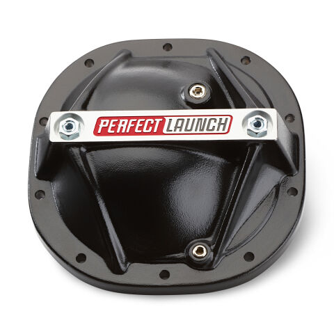 Differential Cover; 'Perfect Launch' Model; Fits Ford 8.8; Aluminum;&nbsp;Black