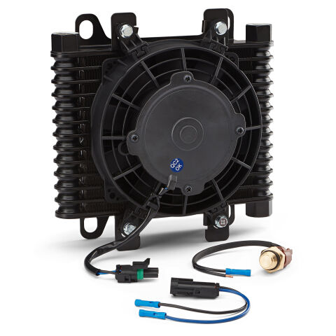 Tundra Series Oil and Transmission Cooler/Fan Combo; 13&nbsp;Rows
