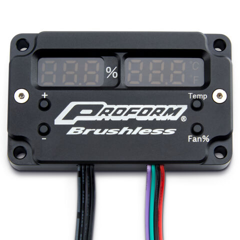 Variable Speed Brushless Fan Controller; Digital; Temp Controlled